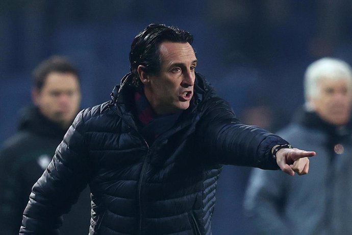 Archivo - Unai Emery, entrenador del Villarreal, durante un partido ante el Atalanta en Champions.