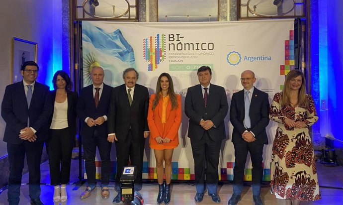 Presentación en Madrid de la segunda edición del Congreso Gastronómico Iberoamericano Binómico.