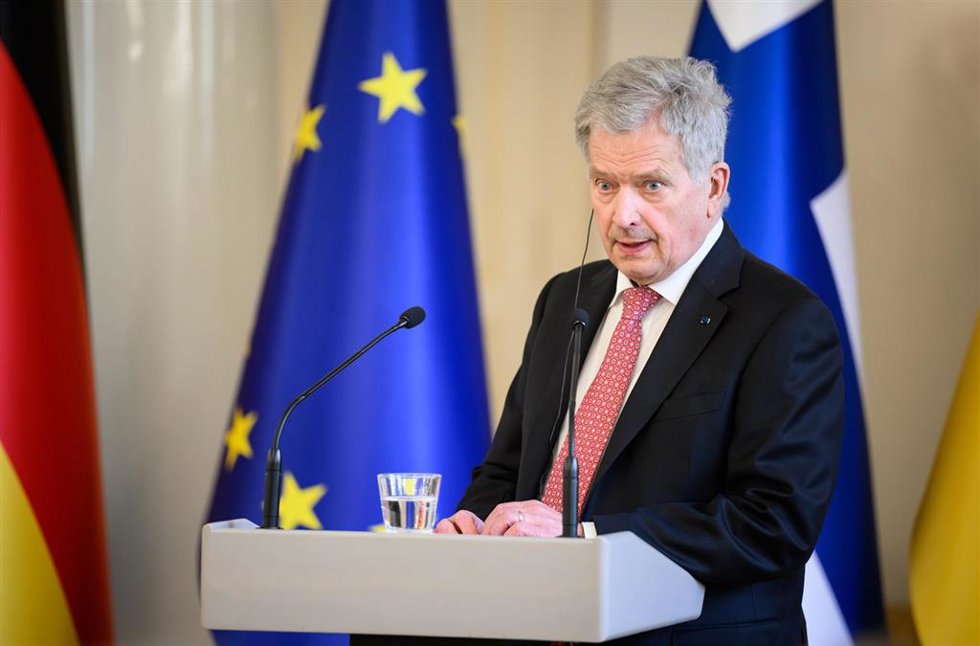 El presidente de Finlandia, Sauli Niinisto.