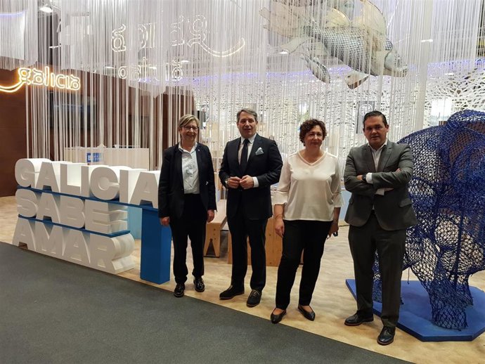 La conselleira do Mar, Rosa Quintana, visita el Salón Gourmets, en Madrid