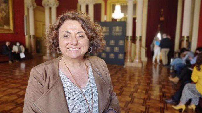 La diputada y portavoz de MÉS en la comisión de Hacienda del Parlament, Joana Aina Campomar.