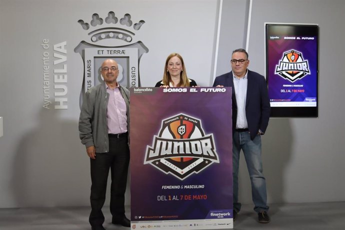 Presentación del Campeonato de España Junior de Clubes en Huelva.