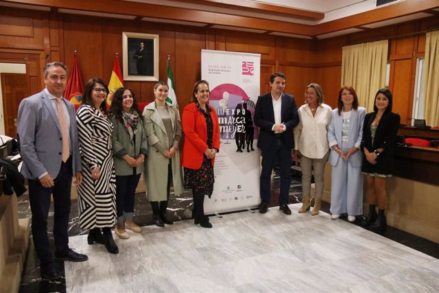 Presentación de la III Edición de la Feria de Empresarias Expo '#MarcaMujer', impulsada por el Foro de Empresarias y Profesionales de Córdoba.