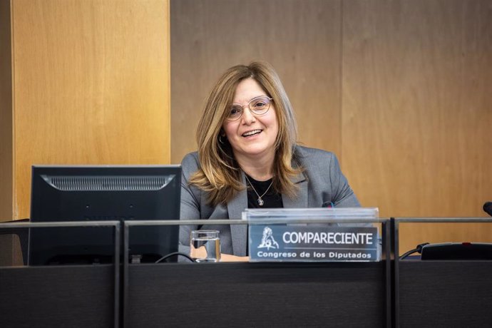 Archivo - La secretaria de Estado de Cooperación Internacional, Pilar Cancela Rodríguez