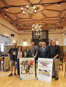 Oskar Martínez, Amaia Agirre,  Itziar Olabarria, Andoni Iturbe, Joseba Arreal, Xabi Legina ,Jokin Aspuru y Antton Alcocer.