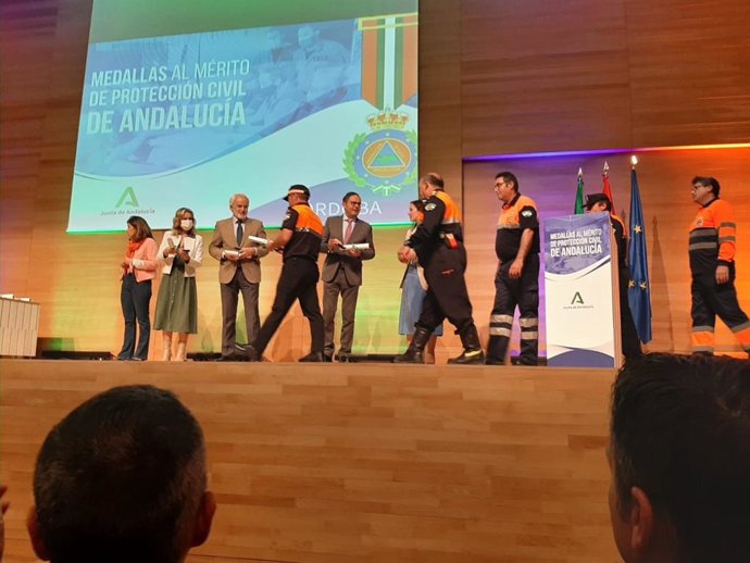 Entrega de las distinciones