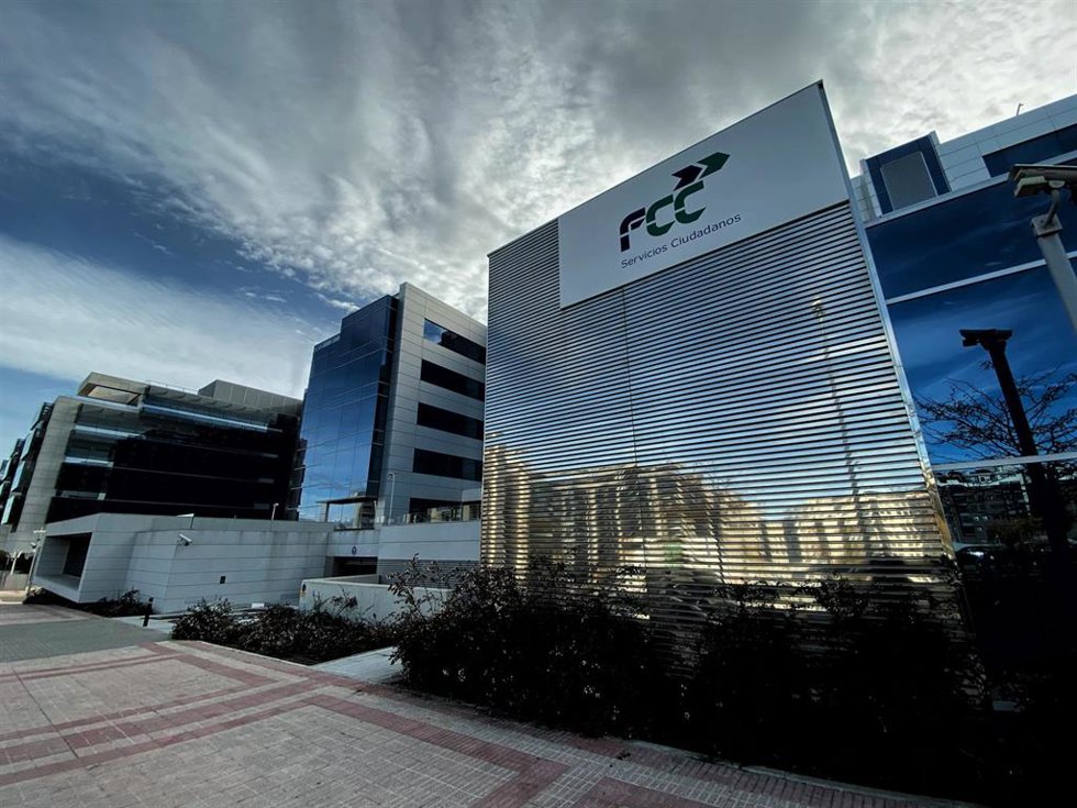 Archivo - Sede de la constructora FCC en Madrid (España)