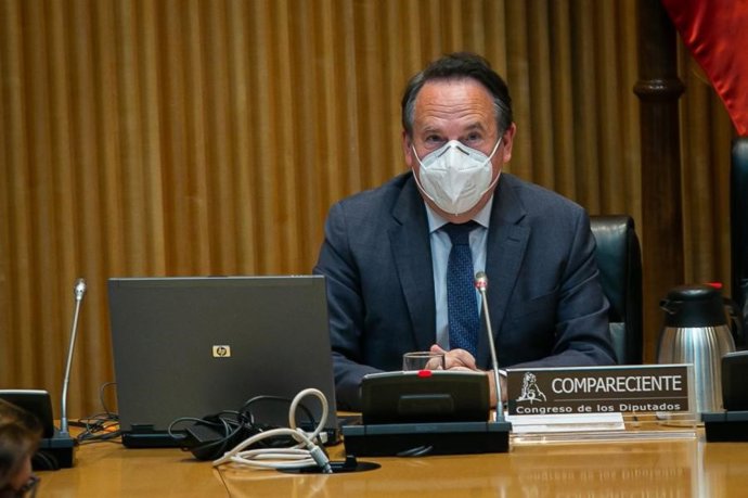 Archivo - Miguel Ruiz, presidente de ATUC, durante una comparecencia en el Congreso