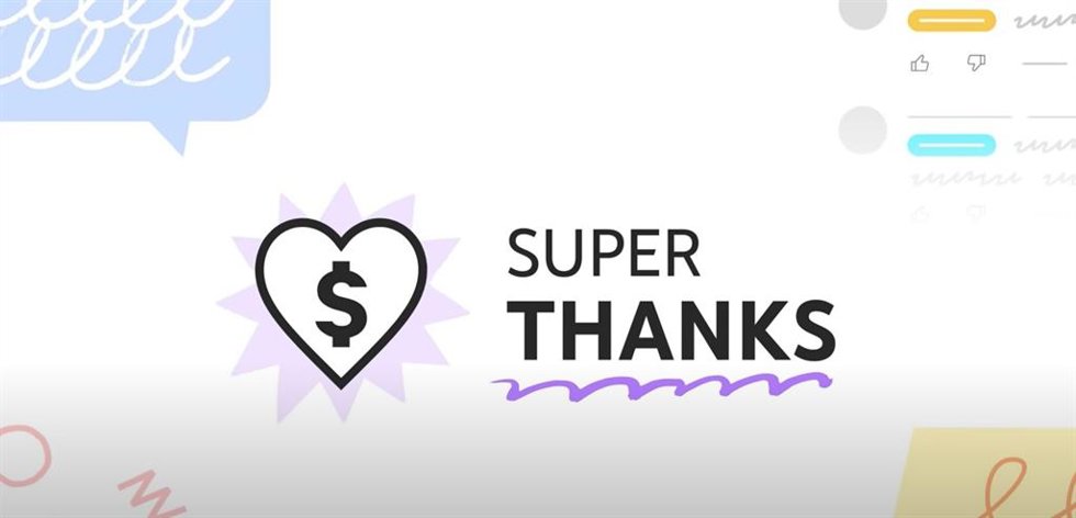 Super Thanks de YouTube.