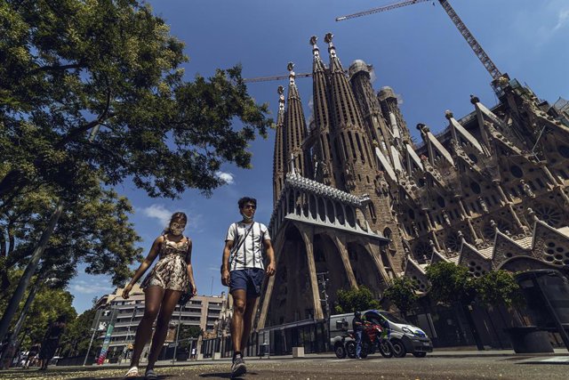 Archivo - Imagen de la Sagrada Familia de Barcelona