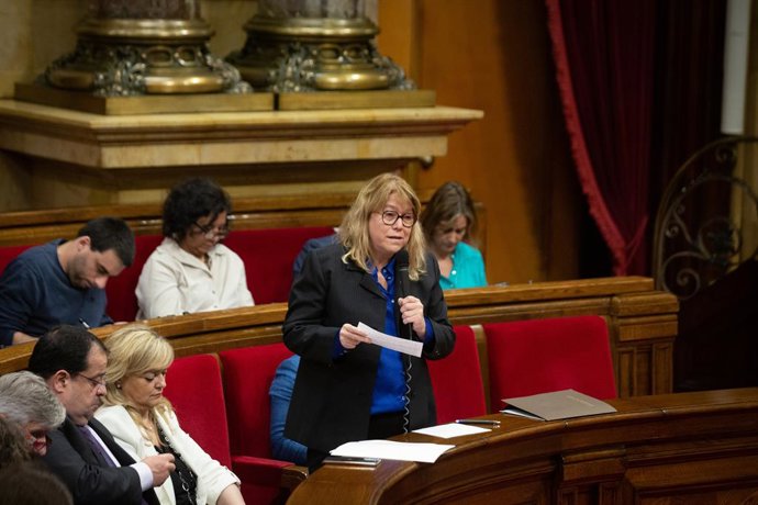 La consellera de Cultura de la Generalitat, Natlia Garriga