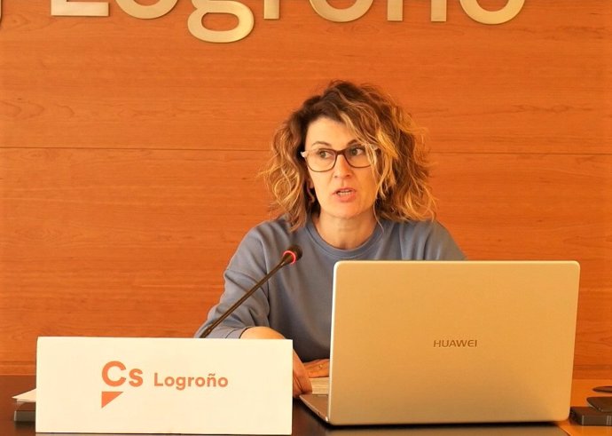 Rocío Fernández, edil de Ciudadanos en Logroño