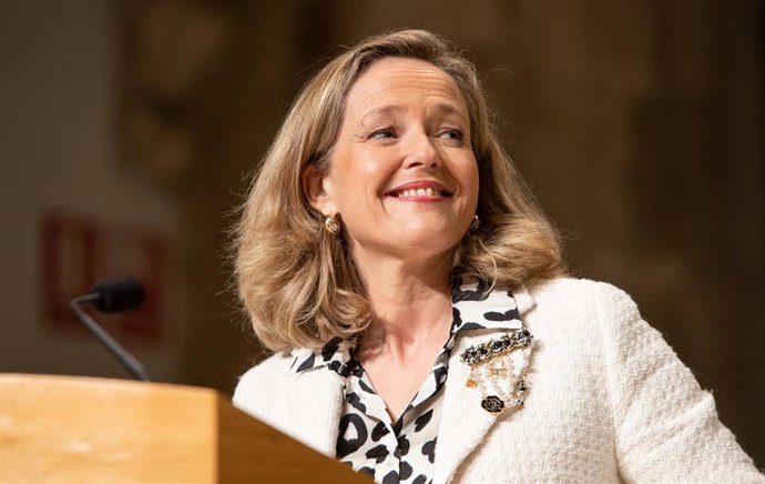 La vicepresidenta primera del Gobierno, Nadia Calviño.