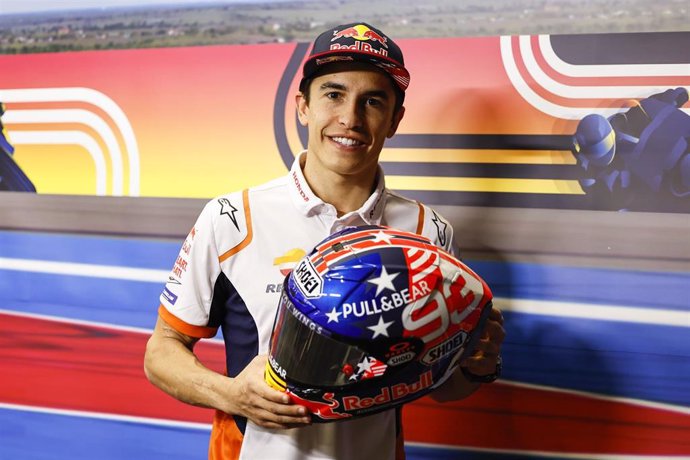 Marquez Marc, del Repsol Honda Team, ,en la previa del Red Bull Gran Premio de las Américas de  MotoGP. Photo Studio Milagro / DPPI