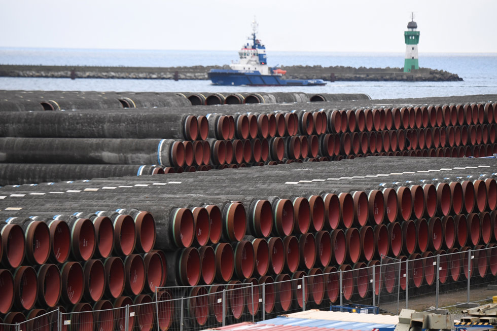 Material para la construcción del gasoducto Nord Stream 2 entre Rusia y Alemania
