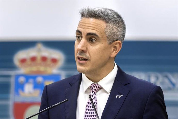 El vicepresidente del Gobierno de Cantabria y consejero de Universidades, Igualdad, Cultura y Deporte, Pablo Zuloaga (PSOE)