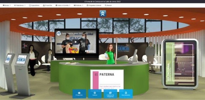 Feria de la Ciencia en la Calle de Jerez.