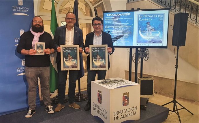 Presentación de la 'Noche de la candiles' de Almócita (Almería)