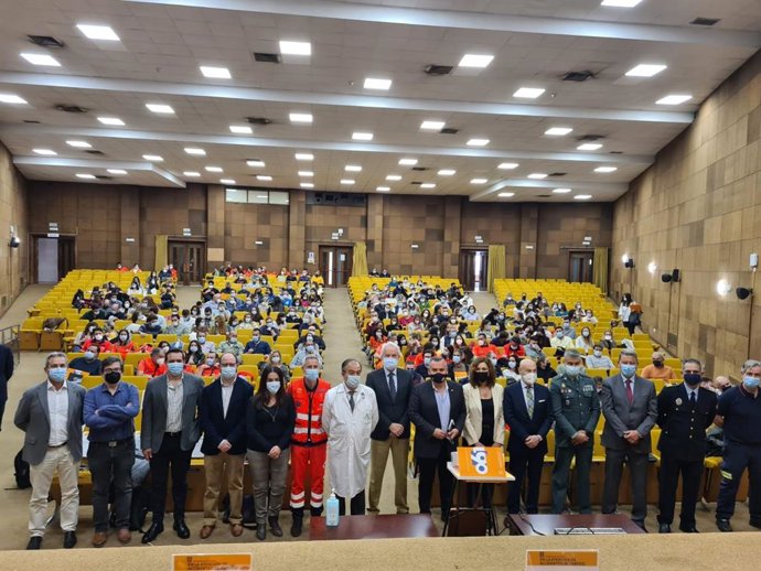 Jornadas organizadas por el 061 y la Fiscalía de Seguridad Vial en Sevilla.