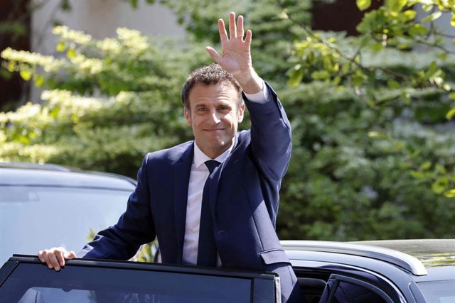 Emmanuel Macron, presidente de Francia
