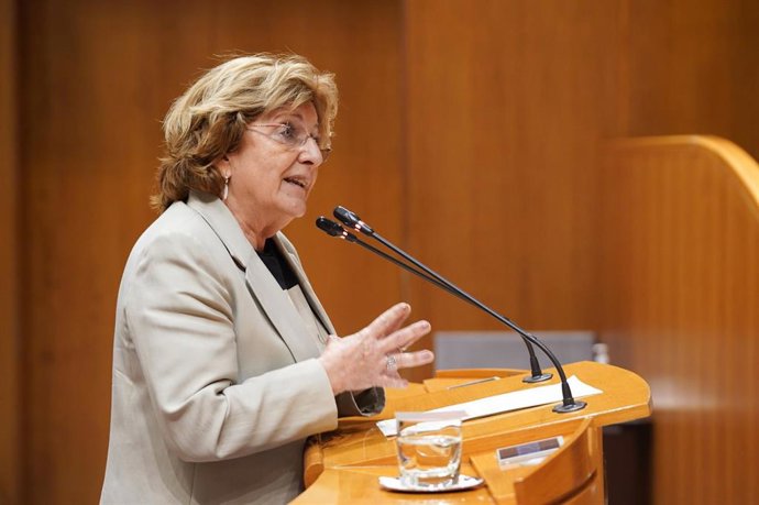 La consejera de Ciudadanía y Derechos Sociales, María Victoria Broto.