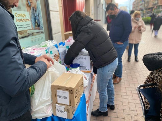 Archivo - Recogida de alimentos (archivo)