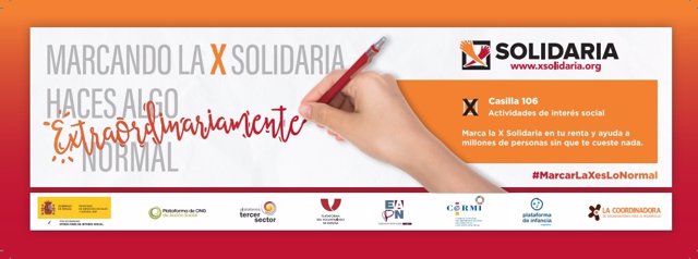 Campaña de marcación de la X Solidaria