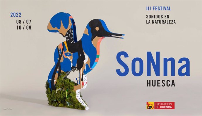 Cartel de la edición 2022 de SoNna Huesca.