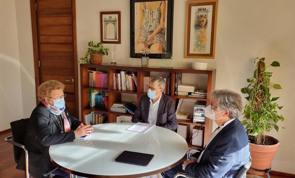 Reunión con la enviada de Ciego de Ávila