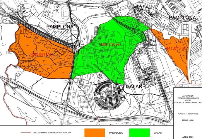 Imagen del mapa de la zona.