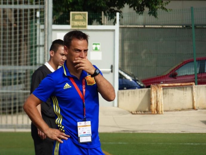 Jorge Peleteiro, seleccionador nacional de fútbol para personas con parálisis cerebral y daño cerebral adquirido