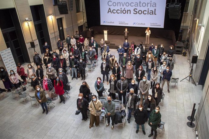 Archivo - Fundación Montemadrid y CaixaBank entregan ayudas a 79 entidades sociales de Madrid y Castilla-La Mancha