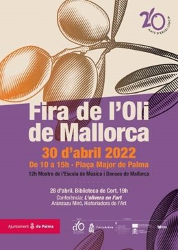 Cartel de la Fira de l'Oli de Mallorca.