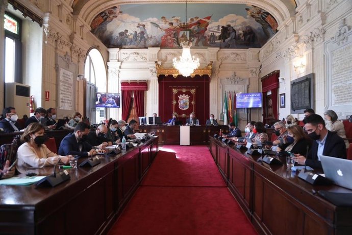 Pleno del Ayuntamiento de Málaga