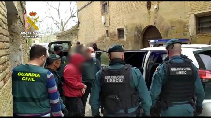 Momento de una de las detenciones.