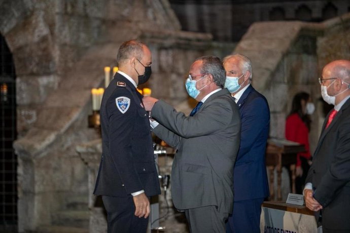 Acto reconocimiento a Policías Locales.