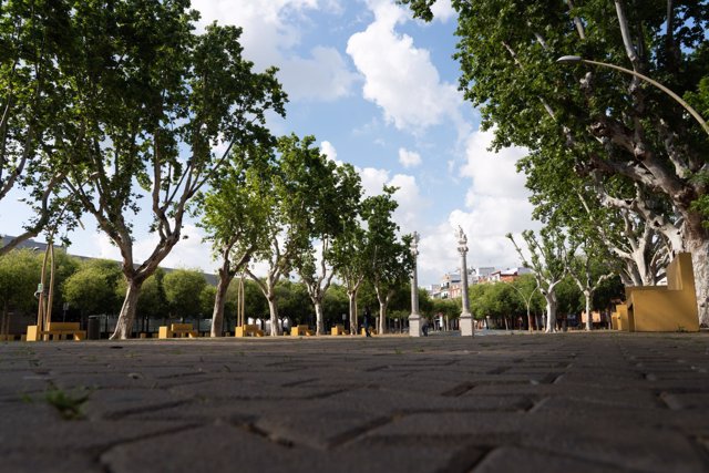 Alameda de Hércules en Sevilla