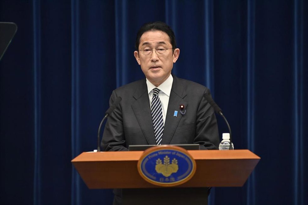 Fumio Kishida, primer ministro de Japón.