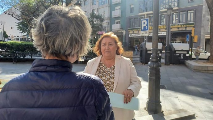 La secretaria de Aguas de la Comisión Ejecutiva Provincial del PSOE de Huelva, Laura Pichardo.