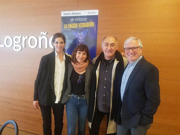 La Compañía Nacional de Teatro Clásico ofrece este fin de semana en el Bretón la obra 'Lo fingido verdadero'