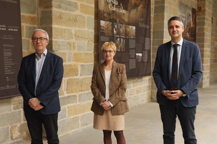 Joaquim Llansó, María Antonia Rodríguez e Ignacio Apezteguía.