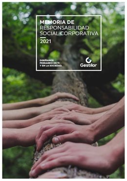 Portada Memoria de Responsabilidad Social Corporativa 2021 de Gestilar.