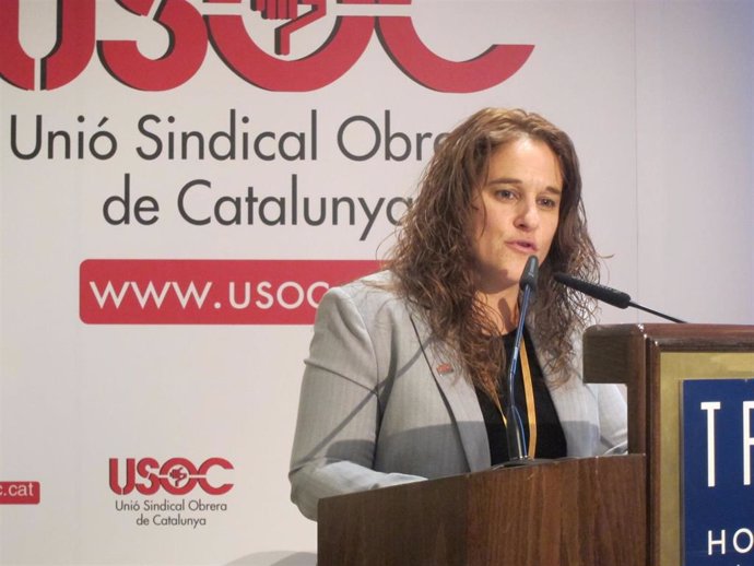 Archivo - María Recuero, secretaria general de Usoc