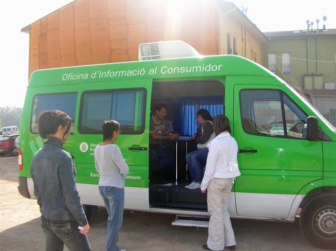 Una unitat mbil d'informació al consumidor de la Diputació de Barcelona