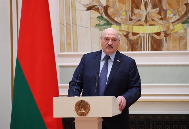 Archivo - Alexander Lukashenko, presidente de Bielorrusia.