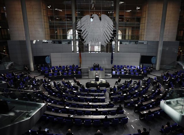 Archivo - Imagen de archivo del Bundestag.