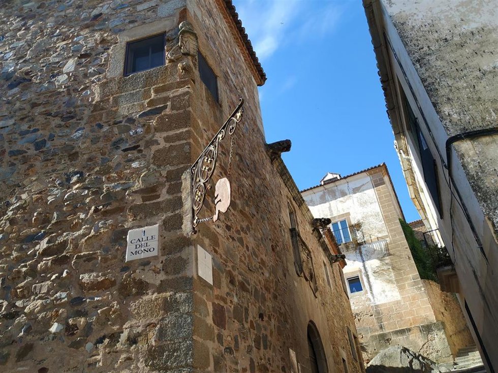 Casa del Mono de Cáceres, propiedad del Ministerio de Cultura