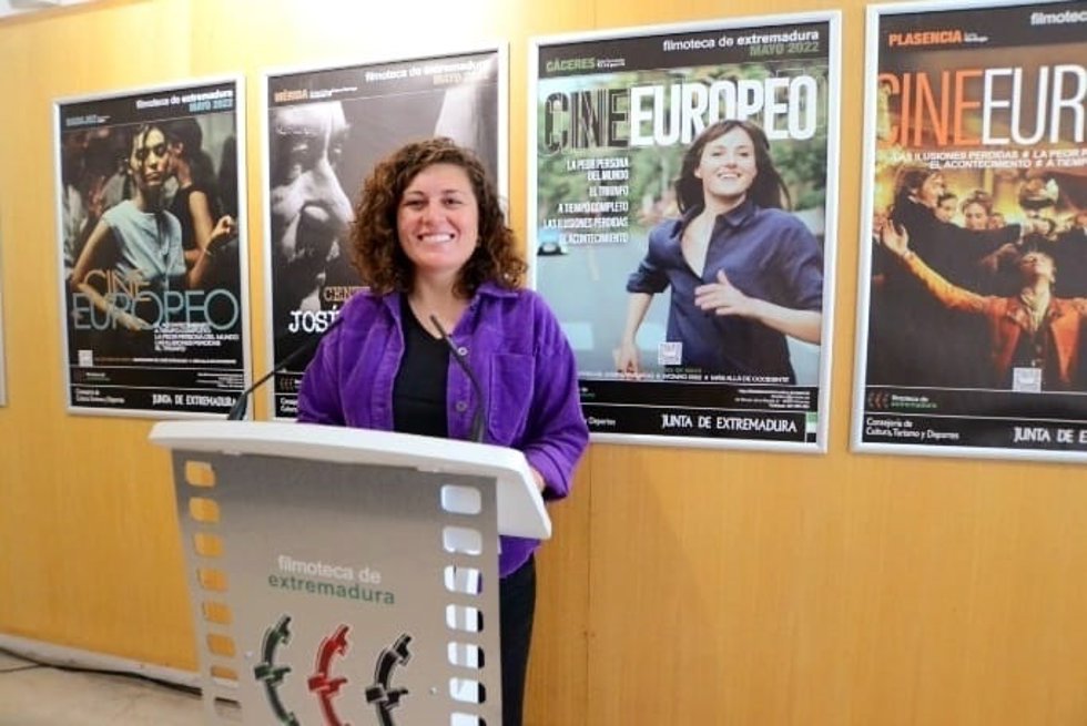 Natalia Rodrigo, directora de la Filmoteca de Extremadura