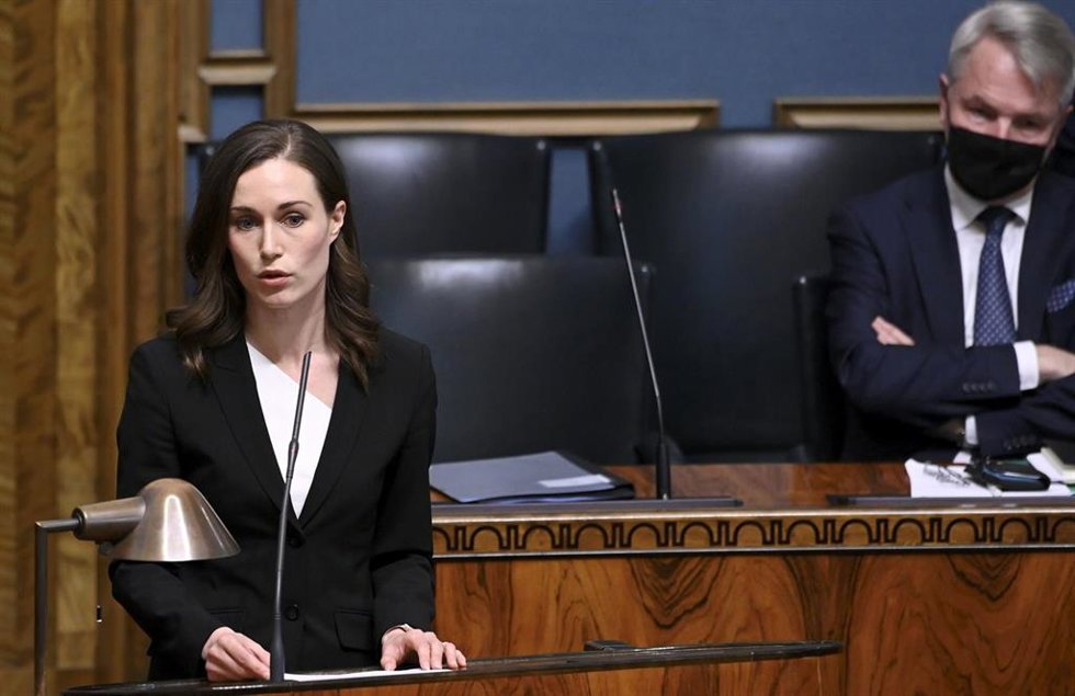 La primera ministra de Finlandia, Sanna Marin.