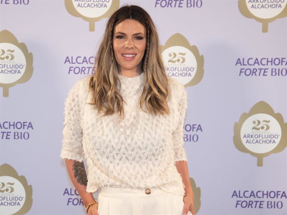 Laura Matamoros, en el aniversario de Arkofluido alcachofa